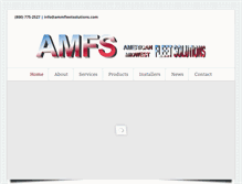 Tablet Screenshot of ammfleetsolutions.com